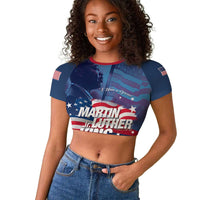 Martin Luther King MLK Raglan Cropped T shirt I Have A Dream - Wonder Print Shop