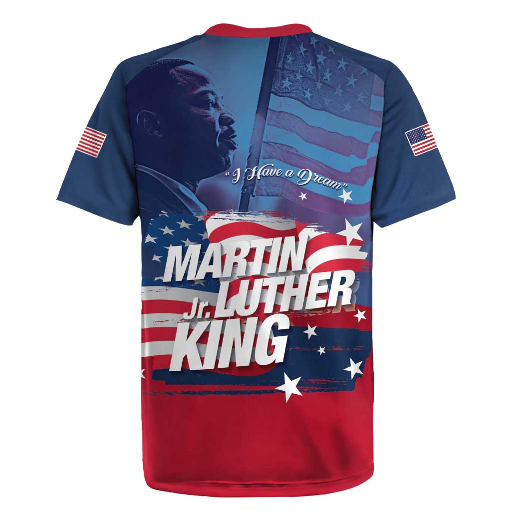 Martin Luther King MLK Rugby Jersey I Have A Dream - Wonder Print Shop