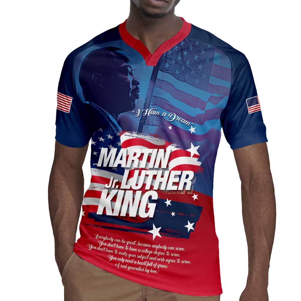 Martin Luther King MLK Rugby Jersey I Have A Dream - Wonder Print Shop