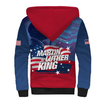 Martin Luther King MLK Sherpa Hoodie I Have A Dream - Wonder Print Shop