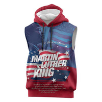 Martin Luther King MLK Sleeveless Hoodie I Have A Dream - Wonder Print Shop