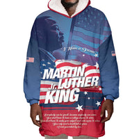 Martin Luther King MLK Wearable Blanket Hoodie I Have A Dream - Wonder Print Shop