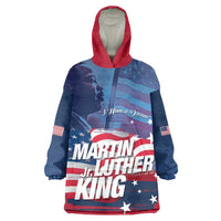 Martin Luther King MLK Wearable Blanket Hoodie I Have A Dream - Wonder Print Shop