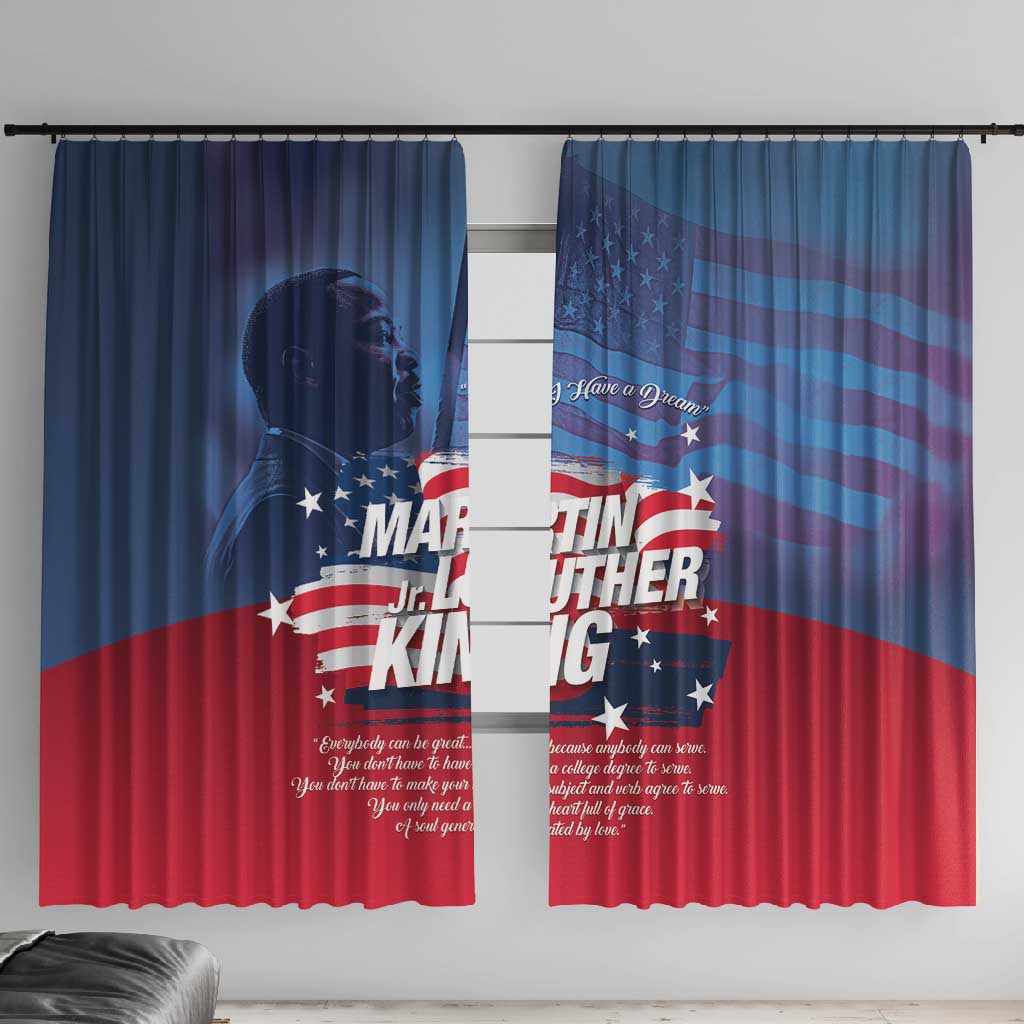 Martin Luther King MLK Window Curtain I Have A Dream - Wonder Print Shop