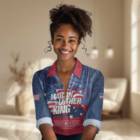 Martin Luther King MLK Women Casual Shirt I Have A Dream - Wonder Print Shop