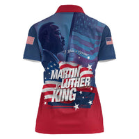 Martin Luther King MLK Women Polo Shirt I Have A Dream - Wonder Print Shop