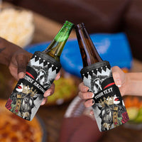 Personalized Horse Racing 4 in 1 Can Cooler Tumbler Derby Lady Triple Flowers