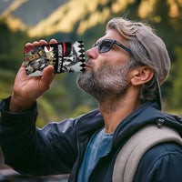 Personalized Horse Racing 4 in 1 Can Cooler Tumbler Derby Lady Triple Flowers