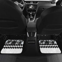 Horse Racing Car Mats Derby Lady Triple Flowers