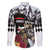 Personalized Horse Racing Family Matching Long Sleeve Bodycon Dress and Hawaiian Shirt Derby Lady Triple Flowers