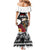 Personalized Horse Racing Family Matching Mermaid Dress and Hawaiian Shirt Derby Lady Triple Flowers