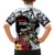 Personalized Horse Racing Family Matching Off The Shoulder Long Sleeve Dress and Hawaiian Shirt Derby Lady Triple Flowers