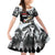 Personalized Horse Racing Family Matching Off Shoulder Short Dress and Hawaiian Shirt Derby Lady Triple Flowers