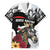 Personalized Horse Racing Family Matching Puletasi and Hawaiian Shirt Derby Lady Triple Flowers