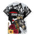 Personalized Horse Racing Family Matching Puletasi and Hawaiian Shirt Derby Lady Triple Flowers