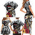 Personalized Horse Racing Family Matching Short Sleeve Bodycon Dress and Hawaiian Shirt Derby Lady Triple Flowers