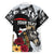 Personalized Horse Racing Family Matching Short Sleeve Bodycon Dress and Hawaiian Shirt Derby Lady Triple Flowers