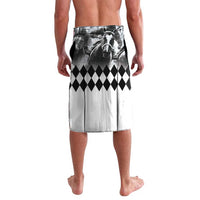 Personalized Horse Racing Lavalava Derby Lady Triple Flowers