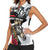 Personalized Horse Racing Women Sleeveless Polo Shirt Derby Lady Triple Flowers