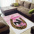 Kentucky Survivors Area Rug Horse Derby Lady Pink Roses