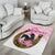 Kentucky Survivors Area Rug Horse Derby Lady Pink Roses