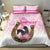 Kentucky Survivors Bedding Set Horse Derby Lady Pink Roses