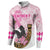 Personalized Kentucky Survivors Button Sweatshirt Horse Derby Lady Pink Roses
