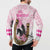 Personalized Kentucky Survivors Button Sweatshirt Horse Derby Lady Pink Roses