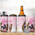 Personalized Kentucky Survivors 4 in 1 Can Cooler Tumbler Horse Derby Lady Pink Roses