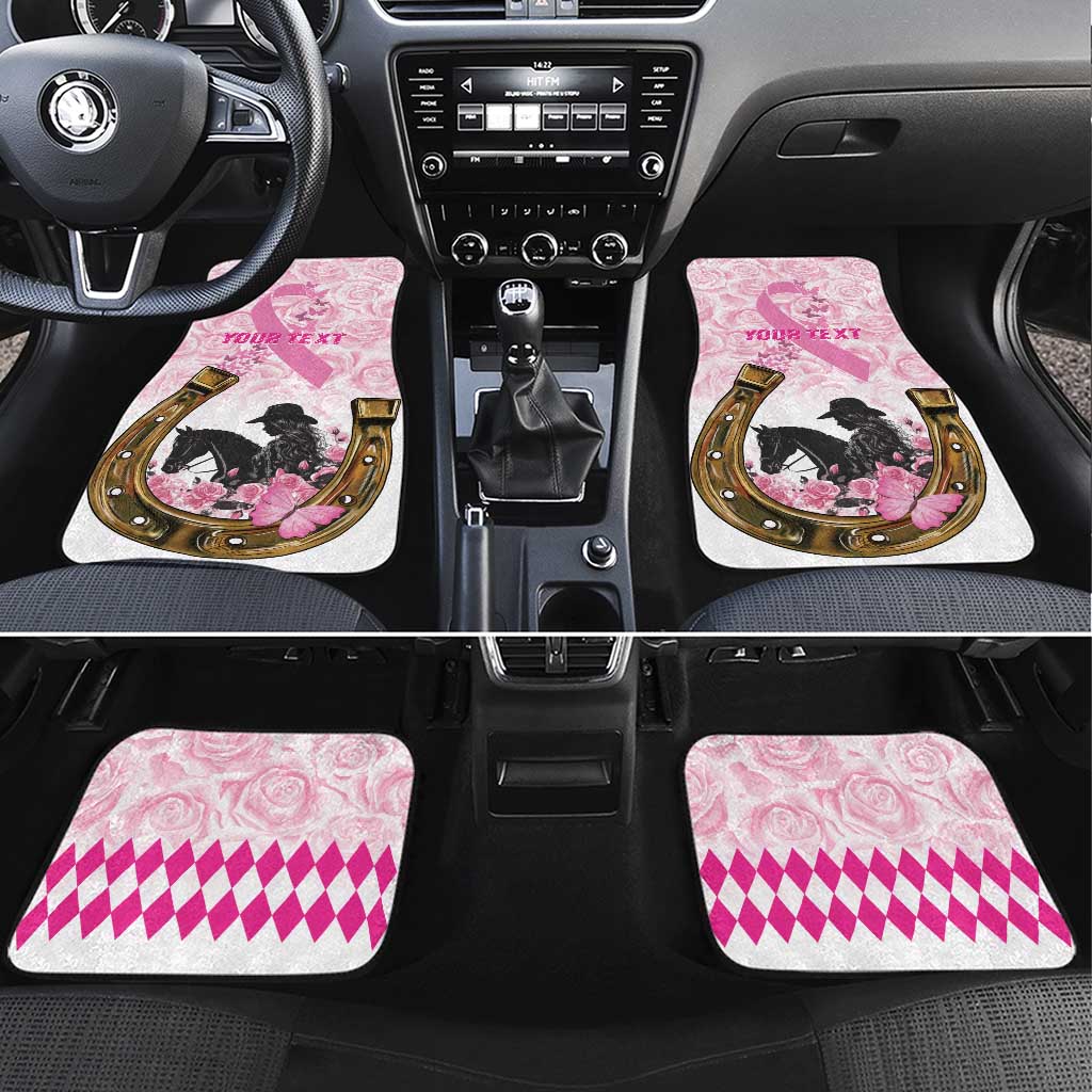 Kentucky Survivors Car Mats Horse Derby Lady Pink Roses