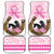 Kentucky Survivors Car Mats Horse Derby Lady Pink Roses