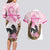 Personalized Kentucky Survivors Couples Matching Long Sleeve Bodycon Dress and Hawaiian Shirt Horse Derby Lady Pink Roses