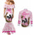 Personalized Kentucky Survivors Couples Matching Mermaid Dress and Long Sleeve Button Shirt Horse Derby Lady Pink Roses