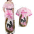 Personalized Kentucky Survivors Couples Matching Off Shoulder Maxi Dress and Hawaiian Shirt Horse Derby Lady Pink Roses