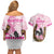 Personalized Kentucky Survivors Couples Matching Off Shoulder Short Dress and Hawaiian Shirt Horse Derby Lady Pink Roses
