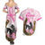 Personalized Kentucky Survivors Couples Matching Summer Maxi Dress and Hawaiian Shirt Horse Derby Lady Pink Roses