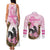 Personalized Kentucky Survivors Couples Matching Tank Maxi Dress and Long Sleeve Button Shirt Horse Derby Lady Pink Roses