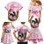 Personalized Kentucky Survivors Family Matching Mermaid Dress and Hawaiian Shirt Horse Derby Lady Pink Roses