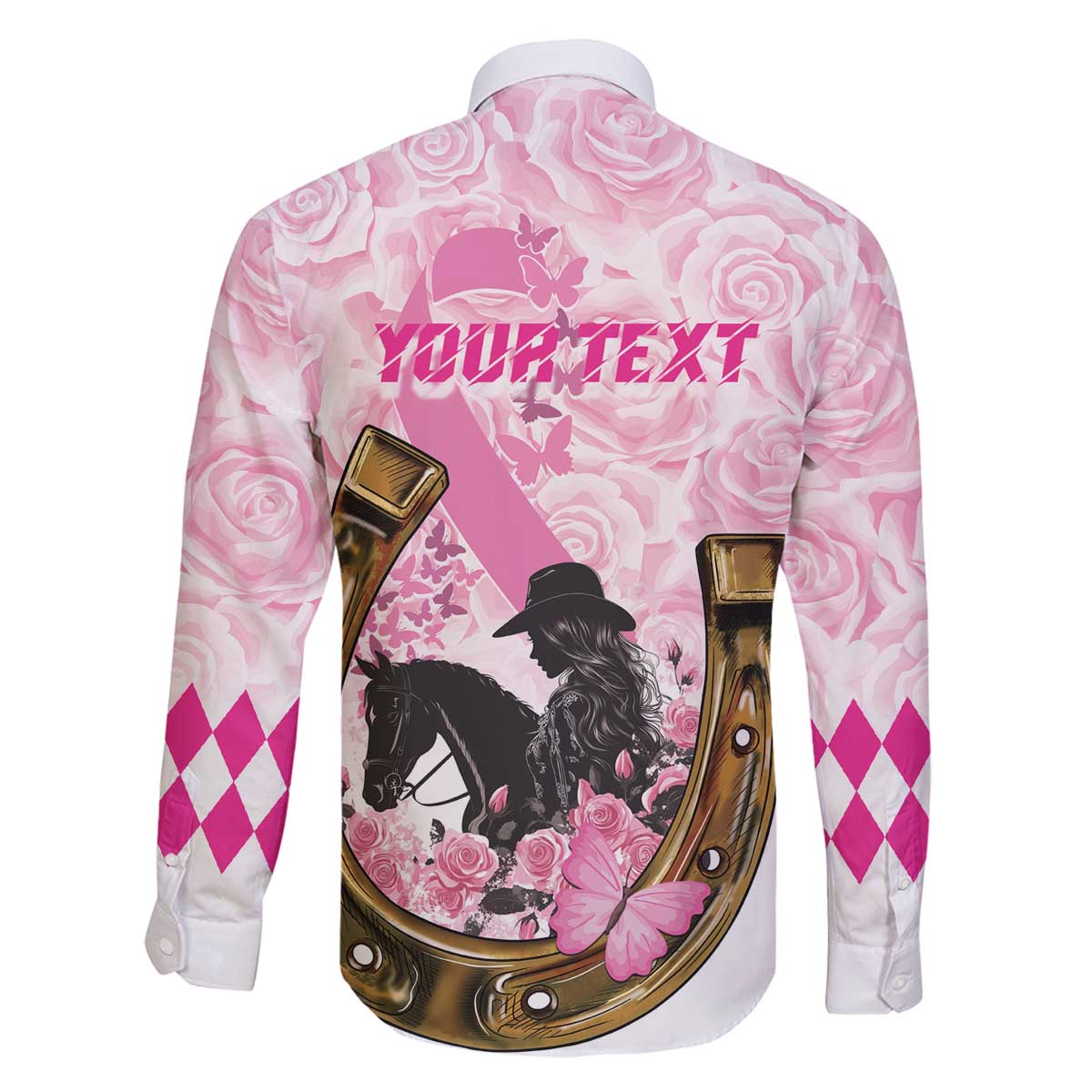 Personalized Kentucky Survivors Family Matching Off The Shoulder Long Sleeve Dress and Hawaiian Shirt Horse Derby Lady Pink Roses