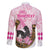 Personalized Kentucky Survivors Family Matching Short Sleeve Bodycon Dress and Hawaiian Shirt Horse Derby Lady Pink Roses