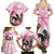 Personalized Kentucky Survivors Family Matching Summer Maxi Dress and Hawaiian Shirt Horse Derby Lady Pink Roses