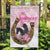 Kentucky Survivors Garden Flag Horse Derby Lady Pink Roses