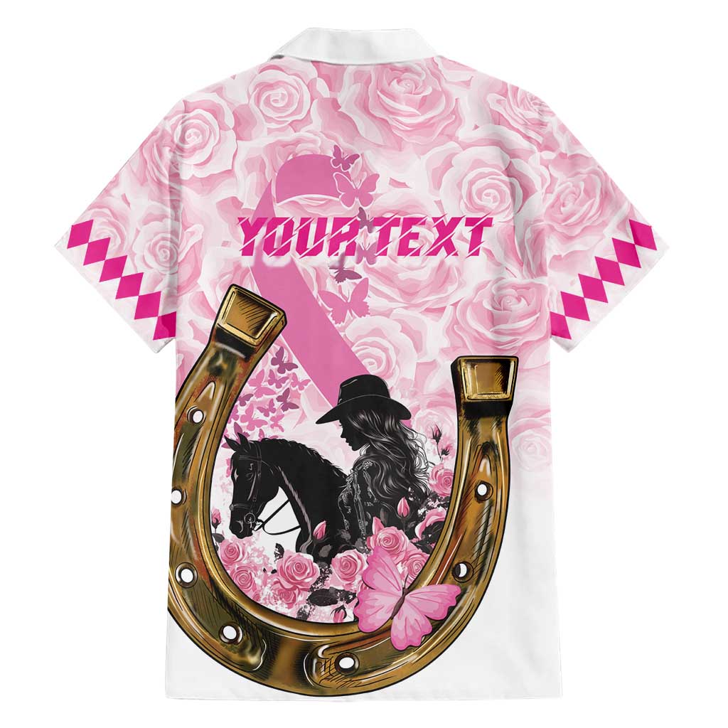 Personalized Kentucky Survivors Hawaiian Shirt Horse Derby Lady Pink Roses