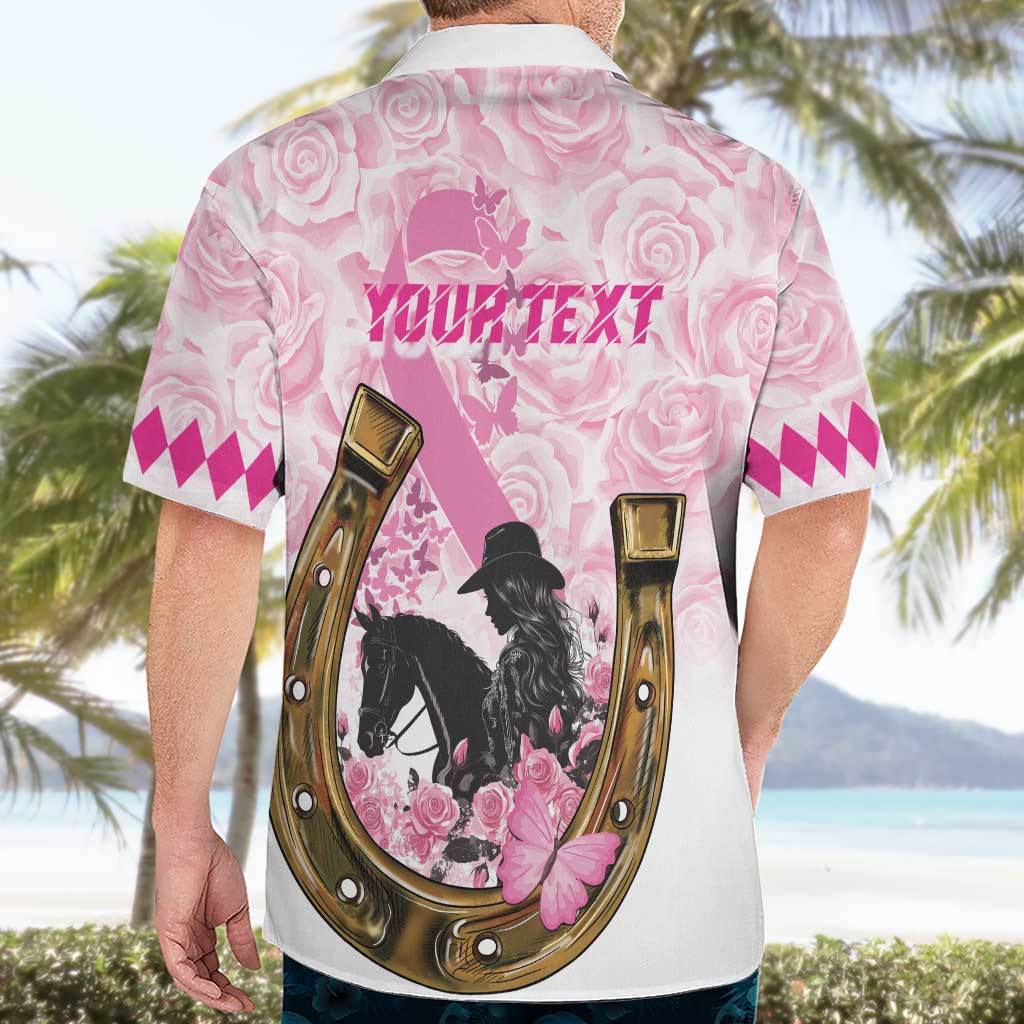 Personalized Kentucky Survivors Hawaiian Shirt Horse Derby Lady Pink Roses