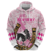Personalized Kentucky Survivors Hoodie Horse Derby Lady Pink Roses