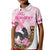 Personalized Kentucky Survivors Kid Polo Shirt Horse Derby Lady Pink Roses