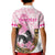 Personalized Kentucky Survivors Kid Polo Shirt Horse Derby Lady Pink Roses