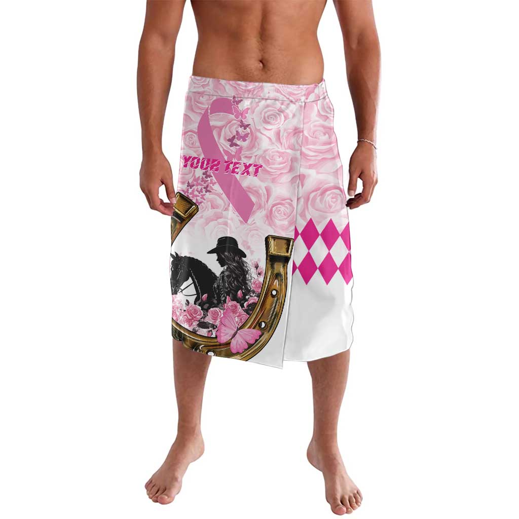 Personalized Kentucky Survivors Lavalava Horse Derby Lady Pink Roses