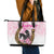 Kentucky Survivors Leather Tote Bag Horse Derby Lady Pink Roses