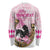 Personalized Kentucky Survivors Long Sleeve Shirt Horse Derby Lady Pink Roses